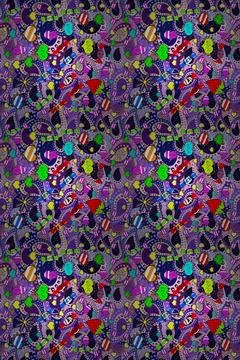 Super abstract cute and nice interesting picture Stock Illustration
