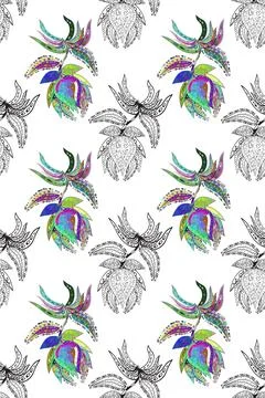 Super abstract cute and nice interesting picture 库存插图