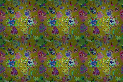 Super abstract cute and nice interesting picture Stock Illustration