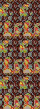 Super abstract cute and nice interesting picture 库存插图