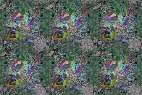 Super abstract cute and nice interesting picture Illustrazione stock