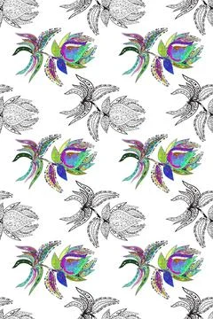 Super abstract cute and nice interesting picture 库存插图