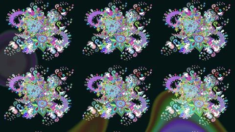 Super abstract cute and nice interesting picture Stock Illustration