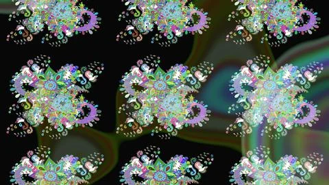 Super abstract cute and nice interesting picture Stock Illustration