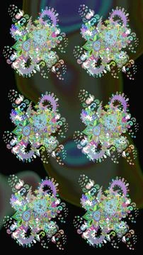 Super abstract cute and nice interesting picture Stock Illustration