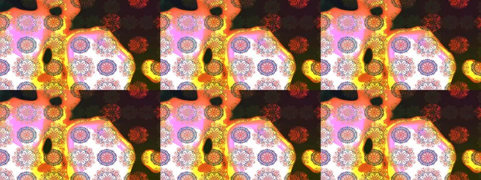 Super abstract cute and nice interesting picture Stock Illustration