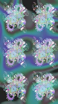 Super abstract cute and nice interesting picture Illustrazione stock