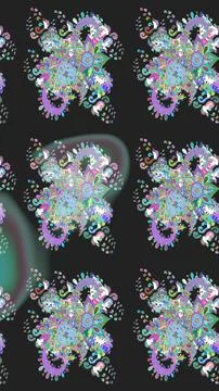 Super abstract cute and nice interesting picture Stock Illustration