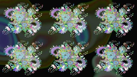 Super abstract cute and nice interesting picture Stock Illustration