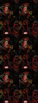 Super abstract cute and nice interesting picture Stock Illustration
