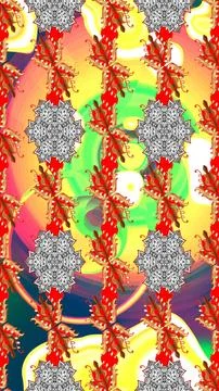 Super abstract cute and nice interesting picture Stock Illustration