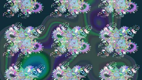 Super abstract cute and nice interesting picture Stock Illustration