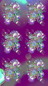 Super abstract cute and nice interesting picture Stock Illustration