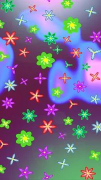 Super abstract cute and nice interesting picture Stock Illustration