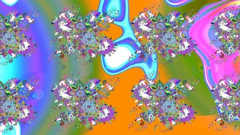 Super abstract cute and nice interesting picture イラスト素材