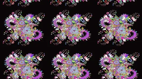 Super abstract cute and nice interesting picture Stock Illustration