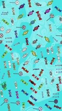 Super abstract cute and nice interesting picture Stock Illustration