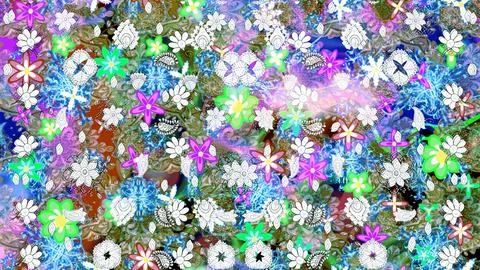 Super abstract cute and nice interesting picture Stock Illustration