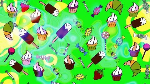 Super abstract cute and nice interesting picture Stock Illustration