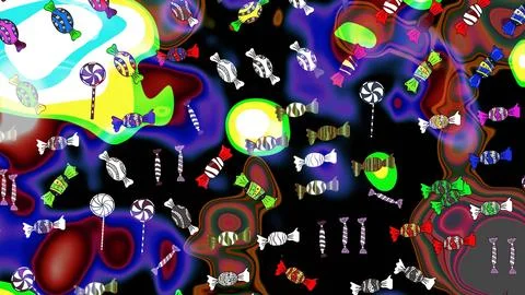 Super abstract cute and nice interesting picture Illustrazione stock