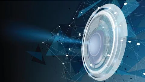 Super Artificial Intelligence innovation Stock Illustration