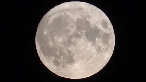 Super blue moon above London Stock Footage 249243093