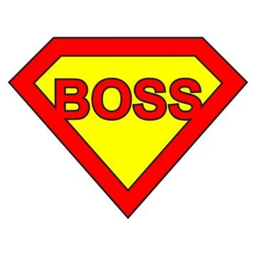 Super boss Stock Illustration