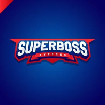 Super boss power full typography, t-shirt graphics, vectors Ilustração Stock
