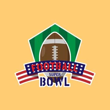 Super Bowl Logo Stock Illustration