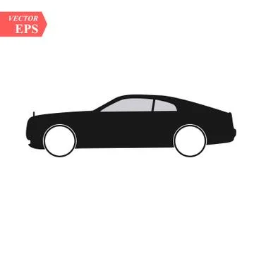 Super car design concept. Unique modern realistic art. Generic luxury automob Stock Illustration