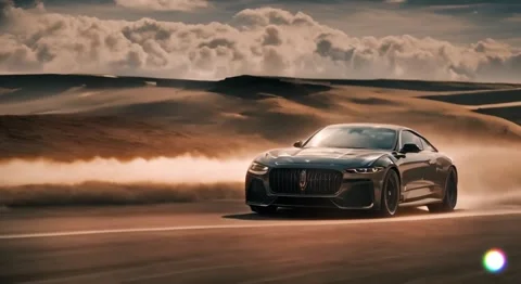 Super car Video stock 258096849