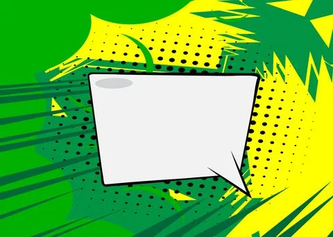 Super Cartoon Abstract Background, comic book speech bubble backdrop. Retro.. Stock Illustration