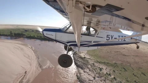Super Cub flight Tsavo 3 動画素材 232819580