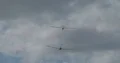 Super Dimona propeller airplane pulling HK36 Super Dimona glider into the sky 4k or 4k+ Resolution
