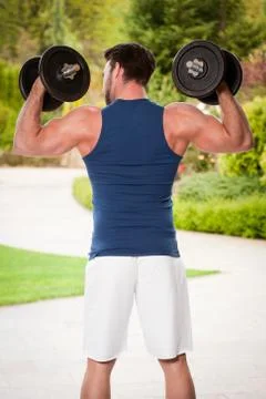 Super fit. Stock Photos