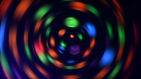 Super flash Colored Dots Rotating Animation Background radial effect Stock Footage 103876425