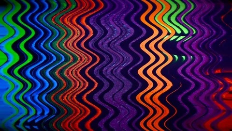 Super flash colour art glow background moving hypnotic glitch Stock Footage 104098225