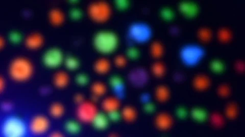 Super flash particel confetti Colored Dot Rotating Animation Background gaussian Stock Footage 103876517