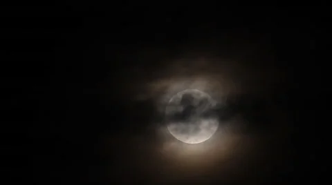 Super Full Moon Stock Footage 40918483