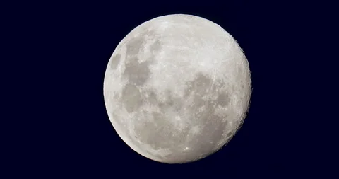 Super Full Moon shot in 4k Video stock 152725663