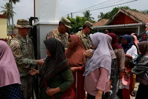 Super Garuda Shield military exercise in Indonesia, Baturaja - 07 Sep 2026 Stock Photos