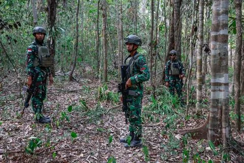 Super Garuda Shield military exercise in Indonesia, Baturaja - 07 Sep 2026 Stock Photos