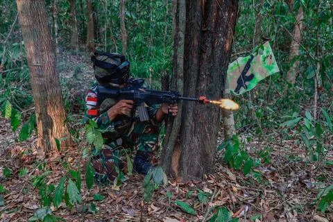 Super Garuda Shield military exercise in Indonesia, Baturaja - 07 Sep 2026 Stock Photos