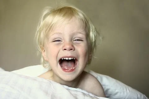 Super happy boy Stock Photos