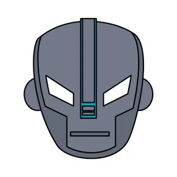 Super hero comic retro cartoon Stock Illustration