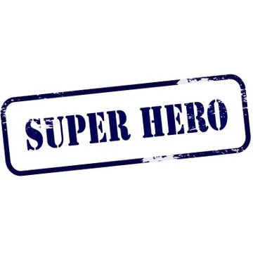 Super hero Illustrazione stock