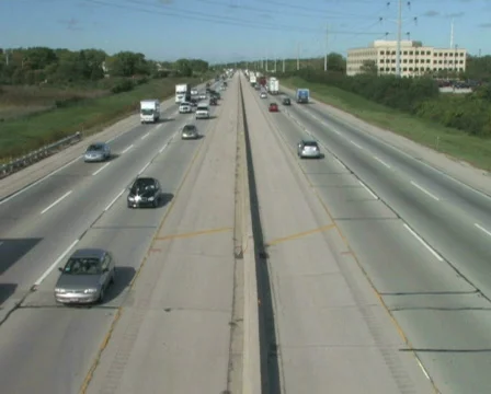 Super Highway, Wide Angle 1 Stock Footage 284887