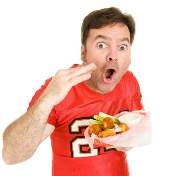 Super Hot Wings Stock Photos