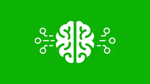 Super intelligence animation advanced artificial mind technology Stock Footage 330541753