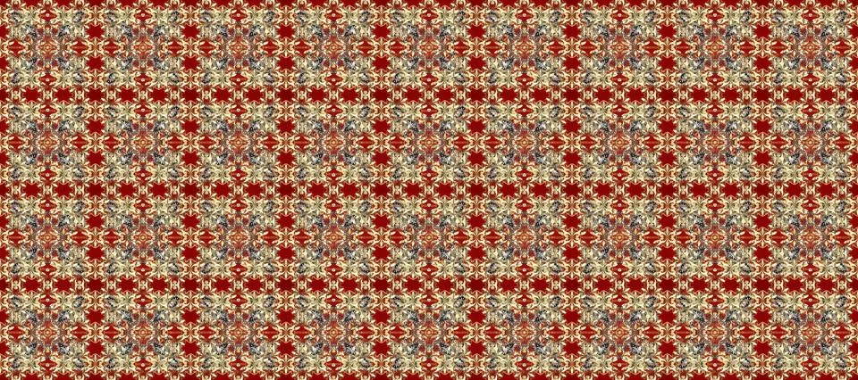 Super interesting pattern with colorful elements イラスト素材